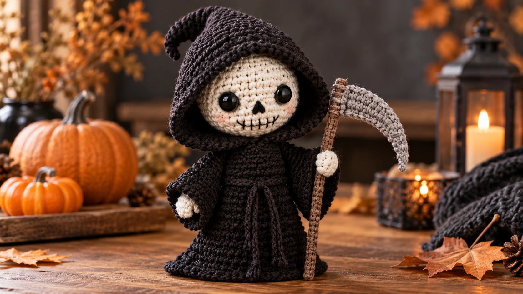 5 Grim Reaper Amigurumi Patterns for Halloween Fun